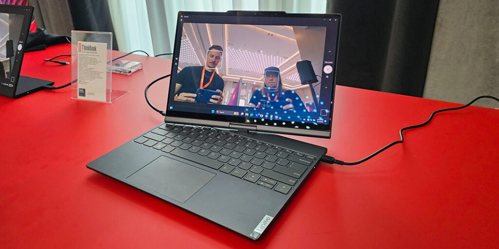 Lenovo captivated attendees with its Auto Twist AI PC IFA Berlin 2024